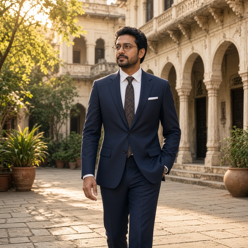 Heritage courtyard and purposeful luxury